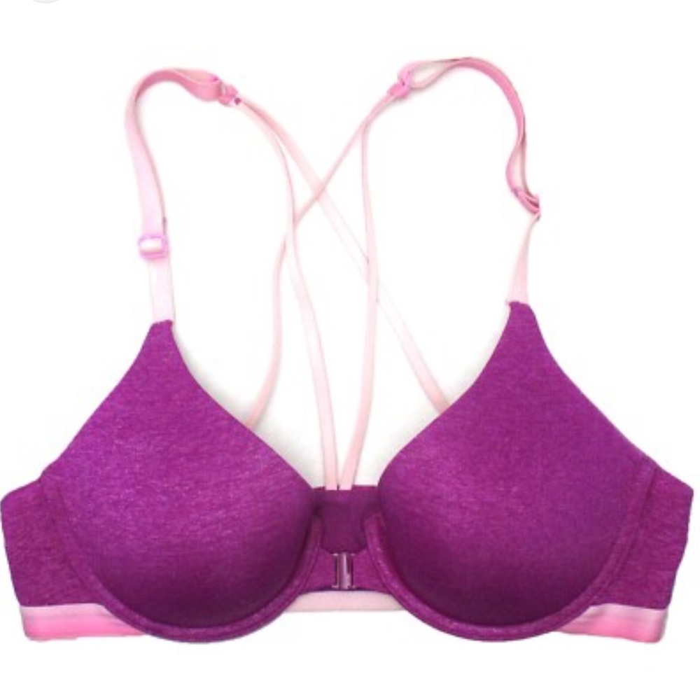 Victoria’s Secret Strappy Racerback Semi Demi
Seamless Bra